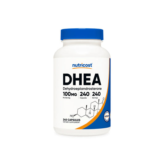 Nutricost DHEA Capsules (240 Capsules)