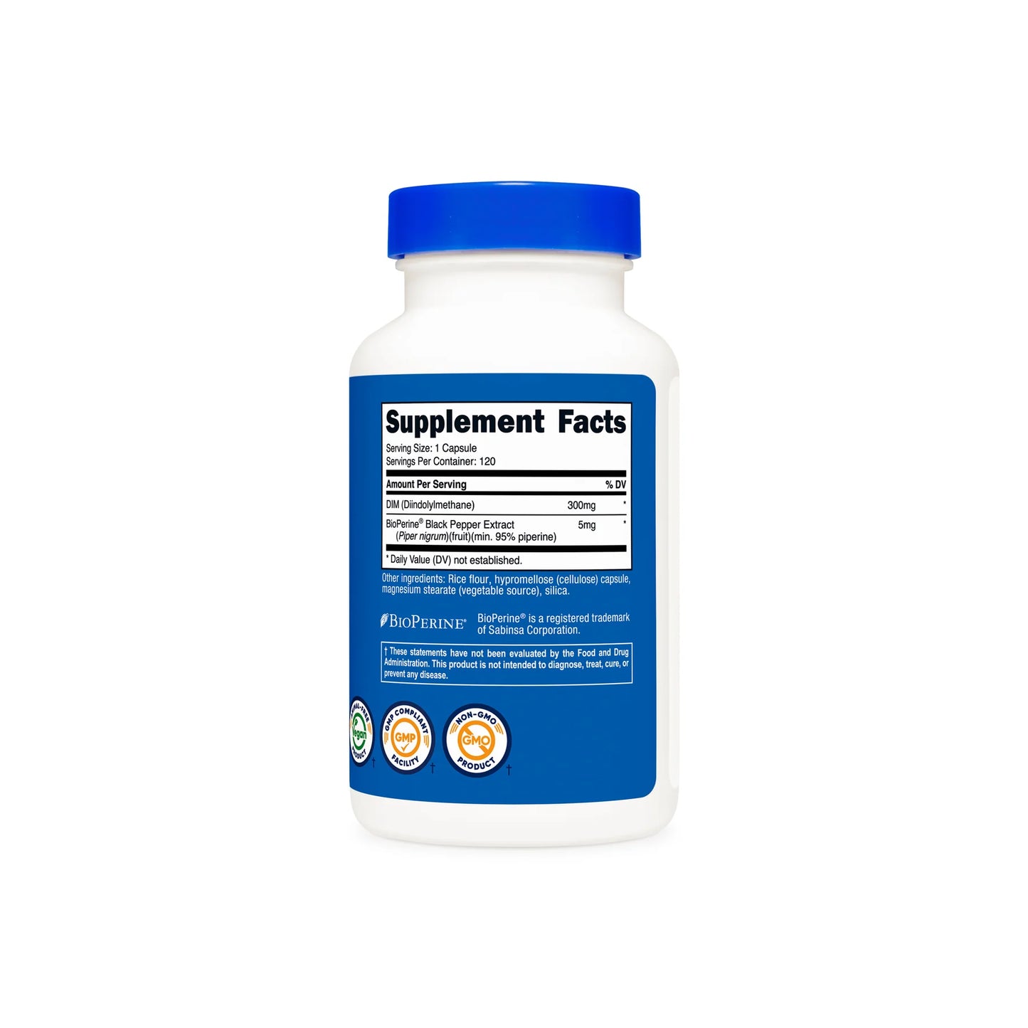 Nutricost DIM Capsules (300 MG) (120 CAPS)