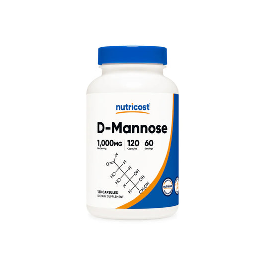 Cápsulas de D-Manosa (1000 MG) (120 Cápsulas)