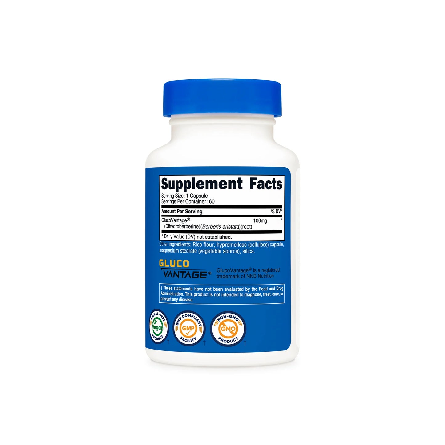 Nutricost Dihydroberberine Capsules (60 Capsules)
