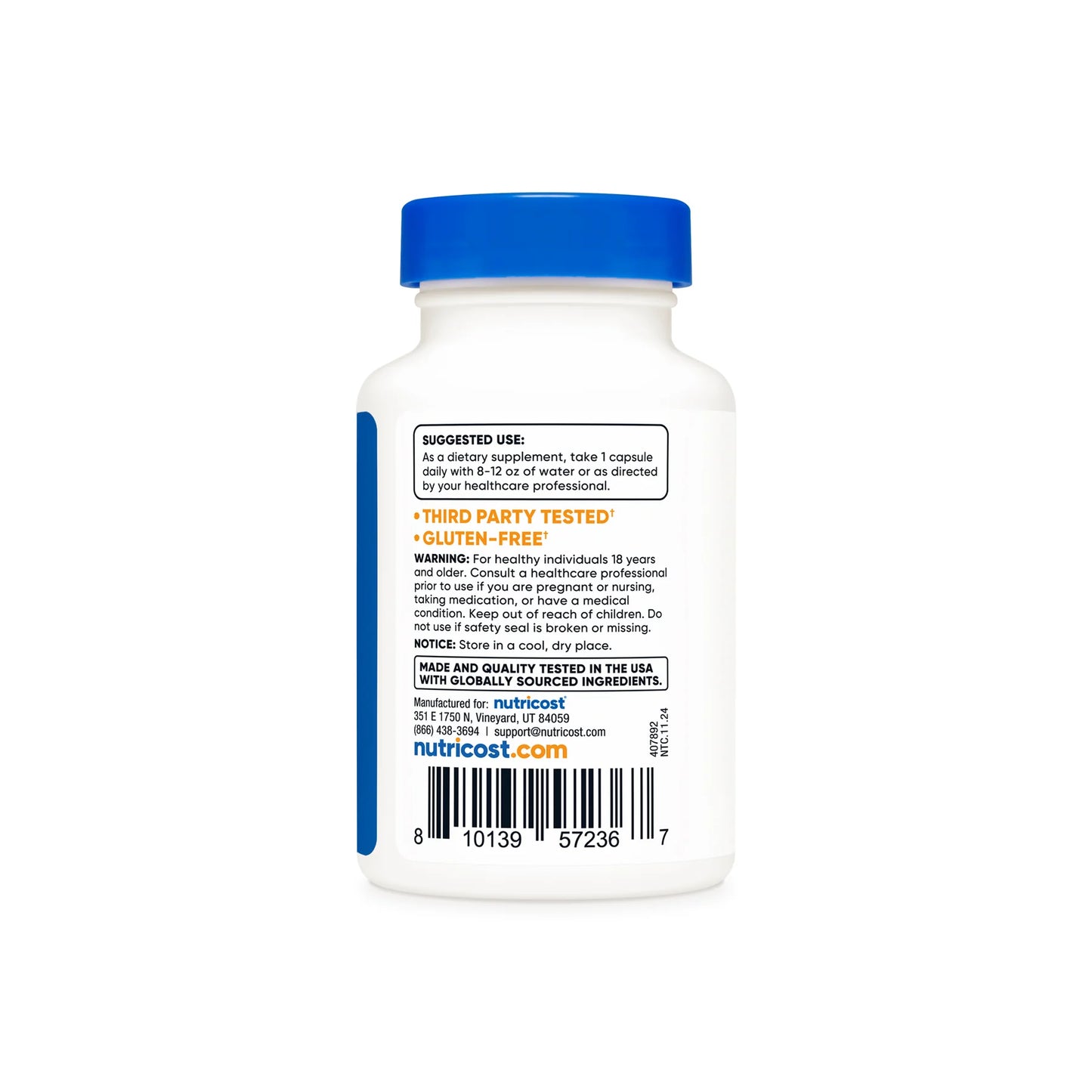 Nutricost Dihydroberberine Capsules (60 Capsules)