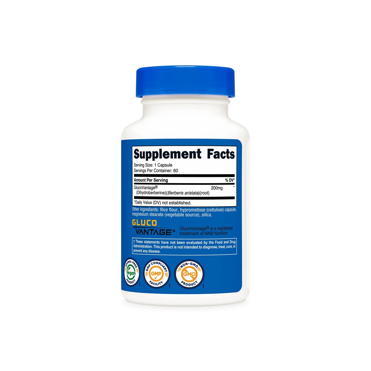 Nutricost Dihydroberberine Capsules (60 Capsules)