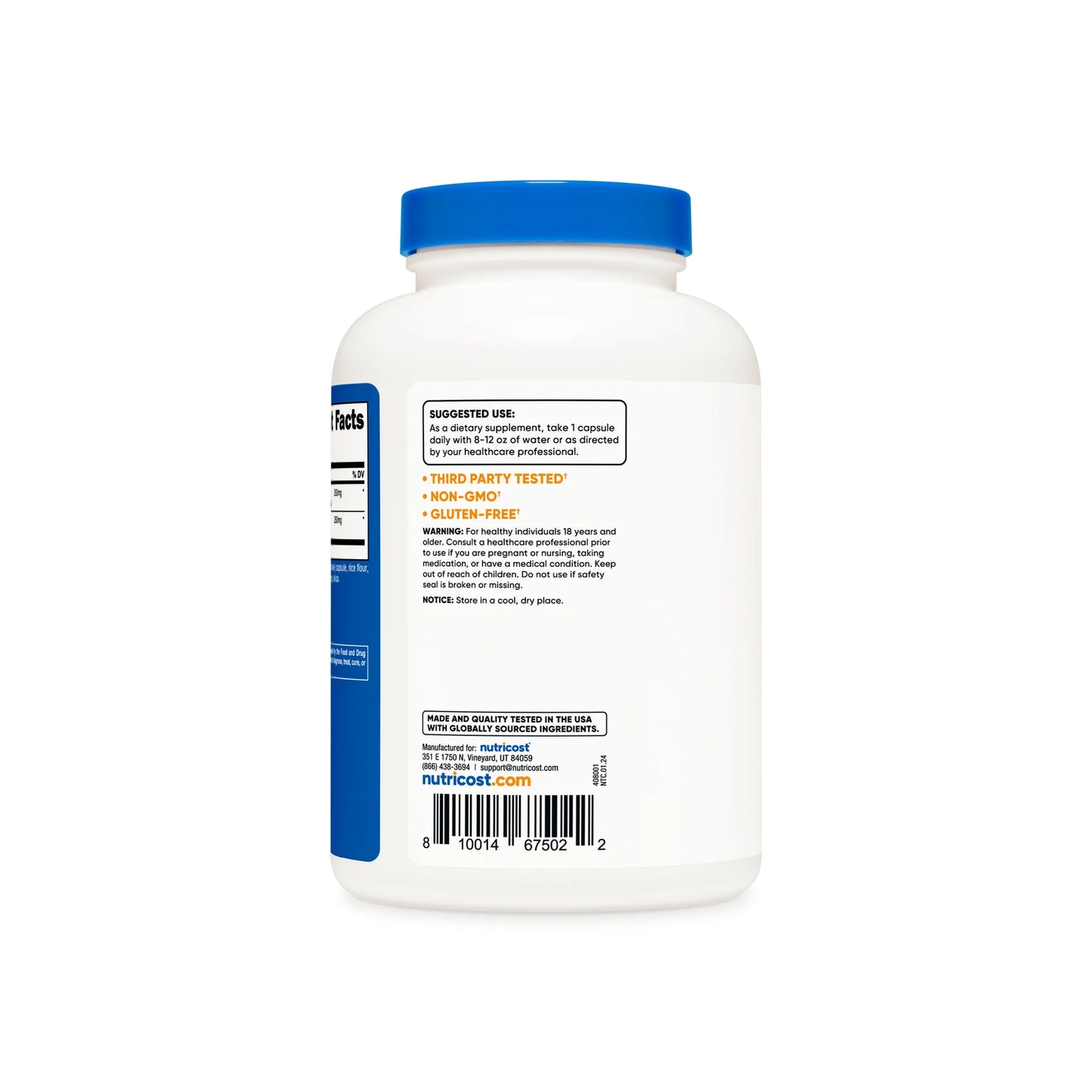 Nutricost Echinacea and Goldenseal Root Capsules (240 Capsules)