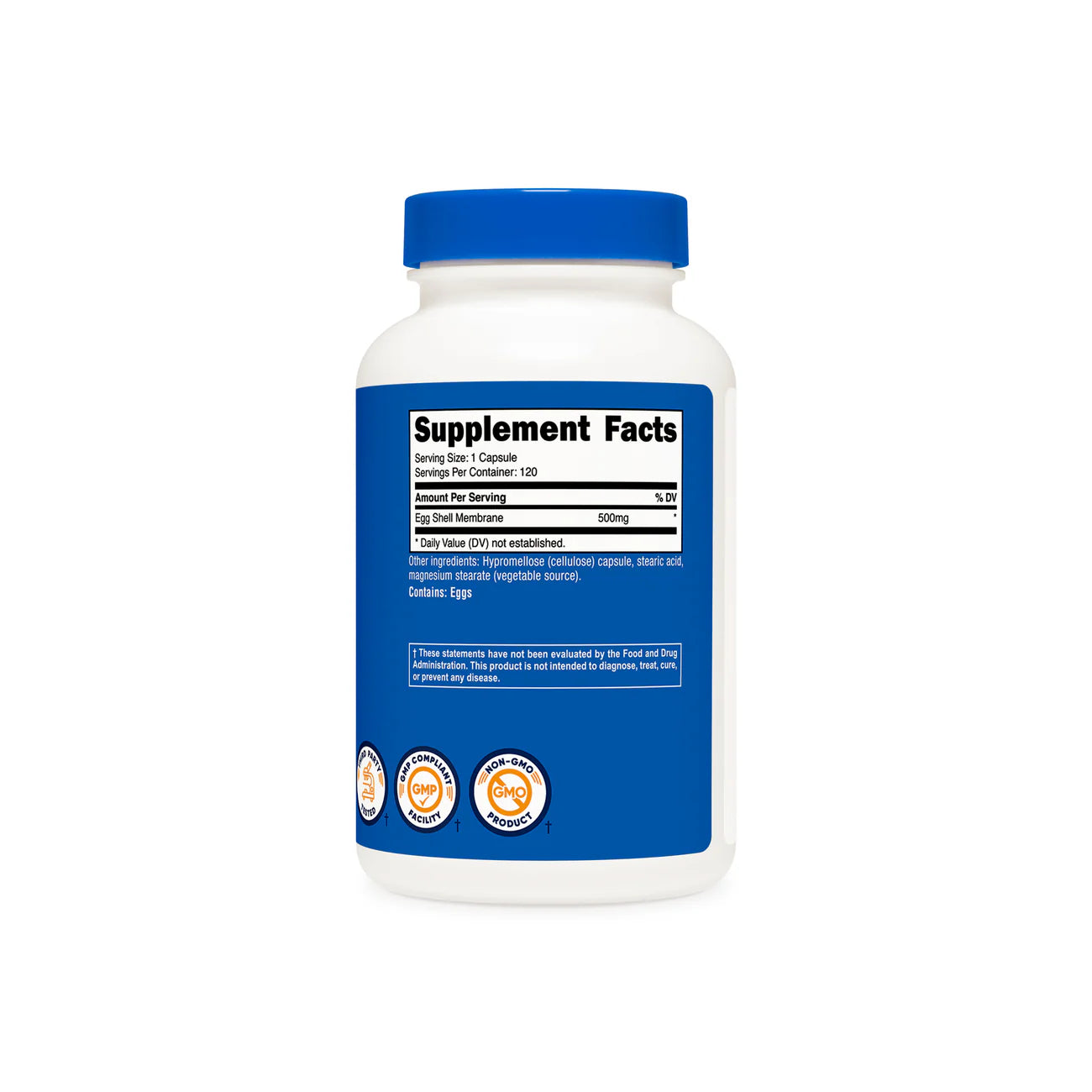 Nutricost Egg Smell Membrane Capsules (120 Capsules)