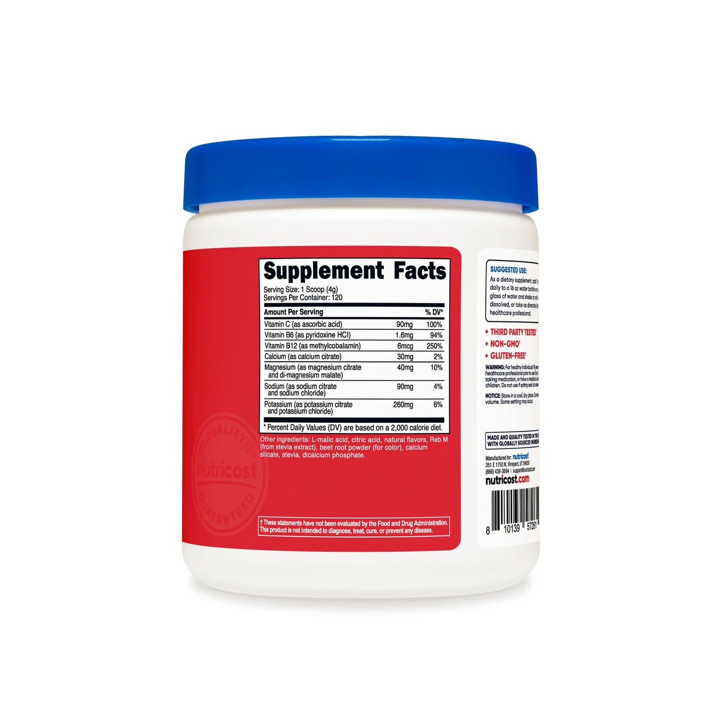 Nutricost Electrolytes Advanced Hydration Complex (120 SERV)