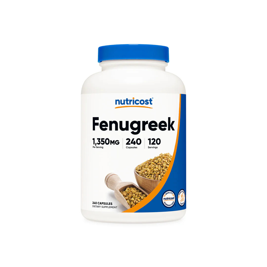 Nutricost Fenugreek Capsules (675 MG) (240 Capsules)