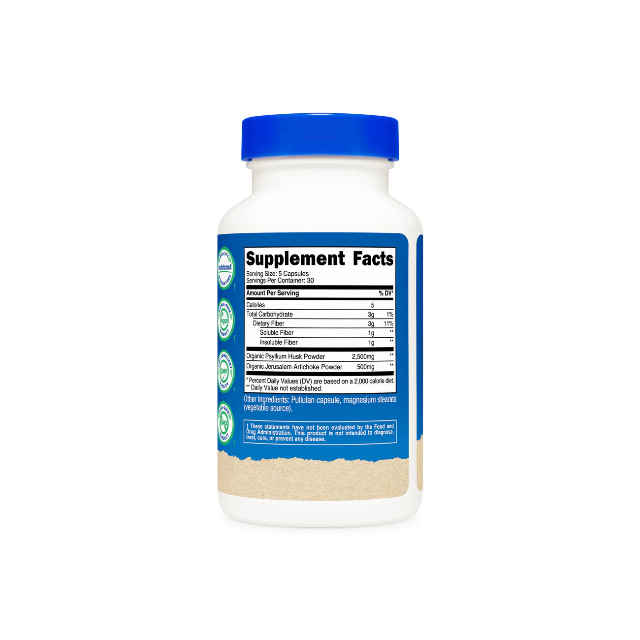 Nutricost有机纤维胶囊