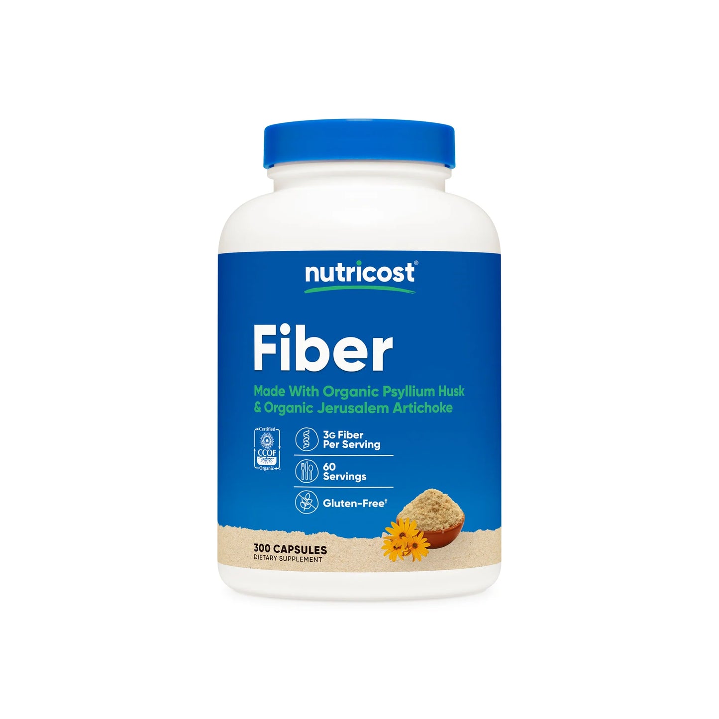 Nutricost有机纤维胶囊