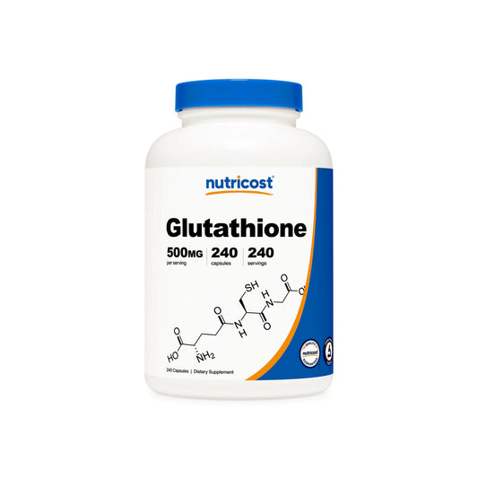 Nutricost Glutathione Capsules (500 MG) (240 Capsules)