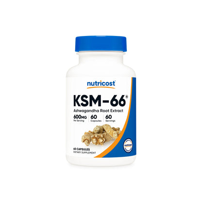 Nutricost KSM-66 胶囊（60 粒胶囊） 