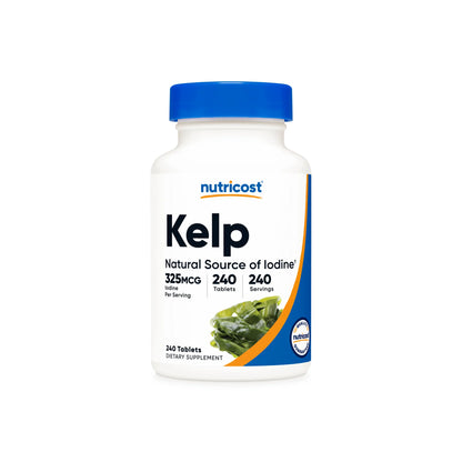 Nutricost Kelp Tablets (240 Tablets)