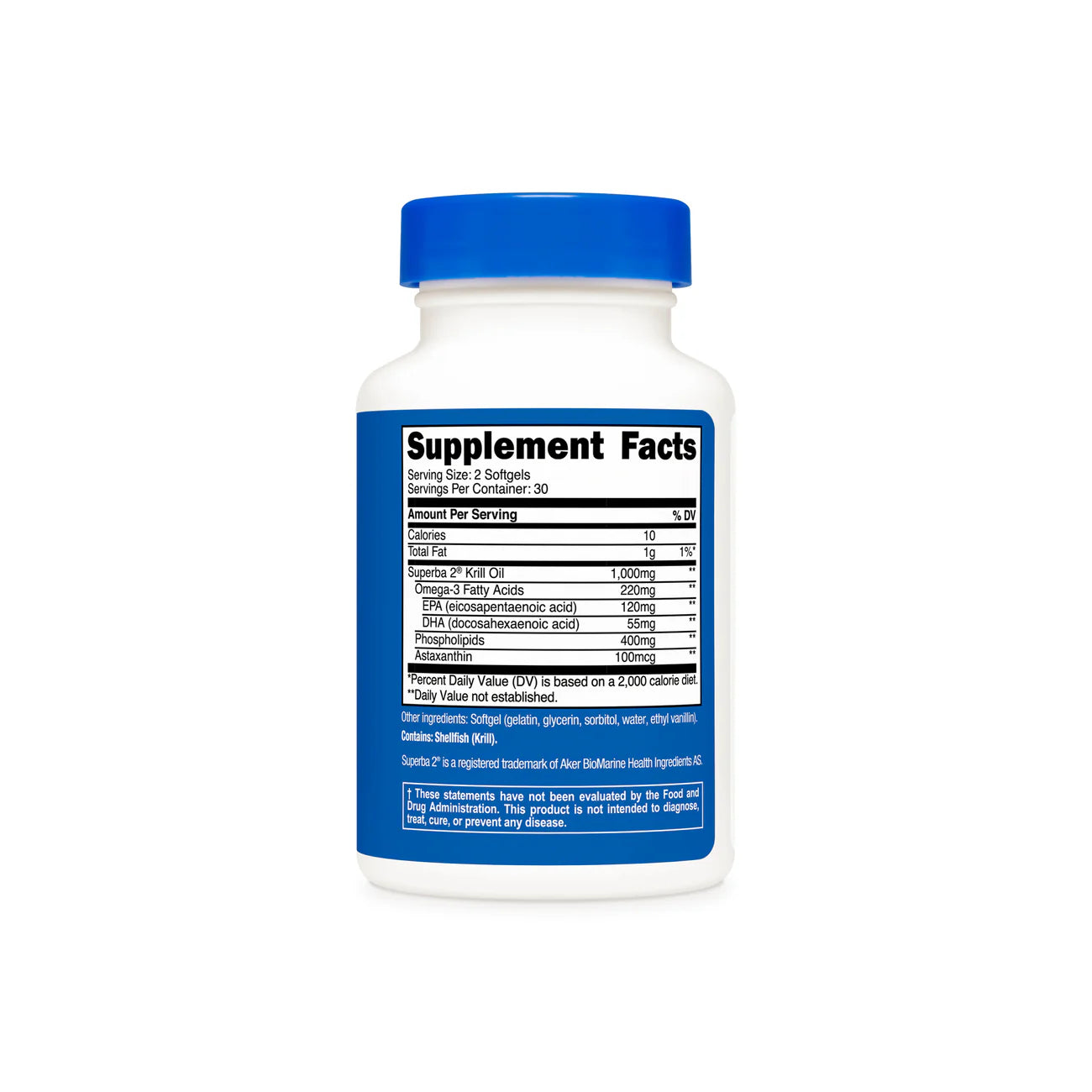 Nutricost 磷虾油软胶囊