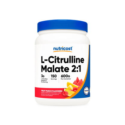 Nutricost L-Citrulline Malate (2:1) Powder (Flavored)