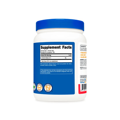 Nutricost L-Citrulline Malate (2:1) Powder (Flavored)