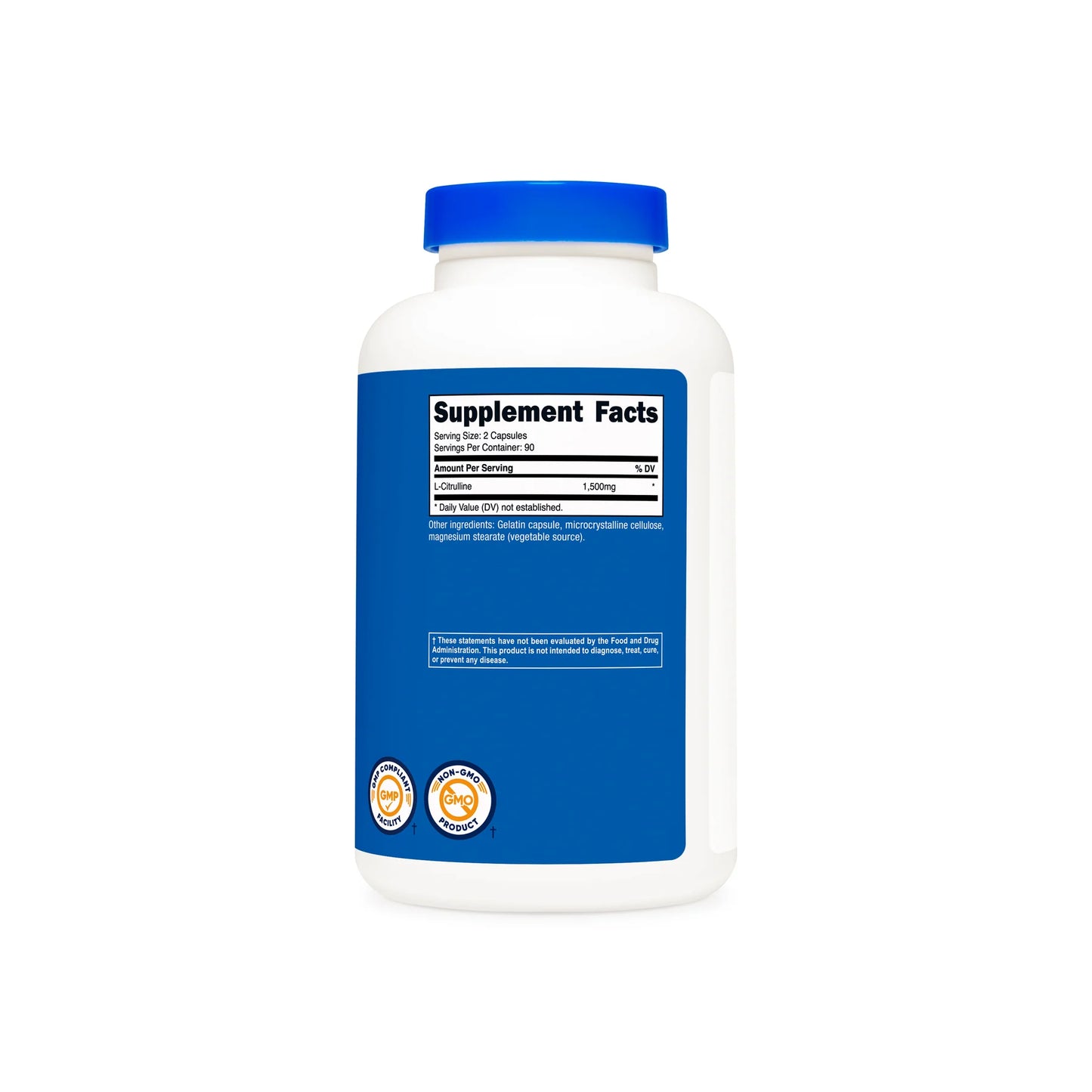 Nutricost L-Citrulline Capsules (180 Capsules)