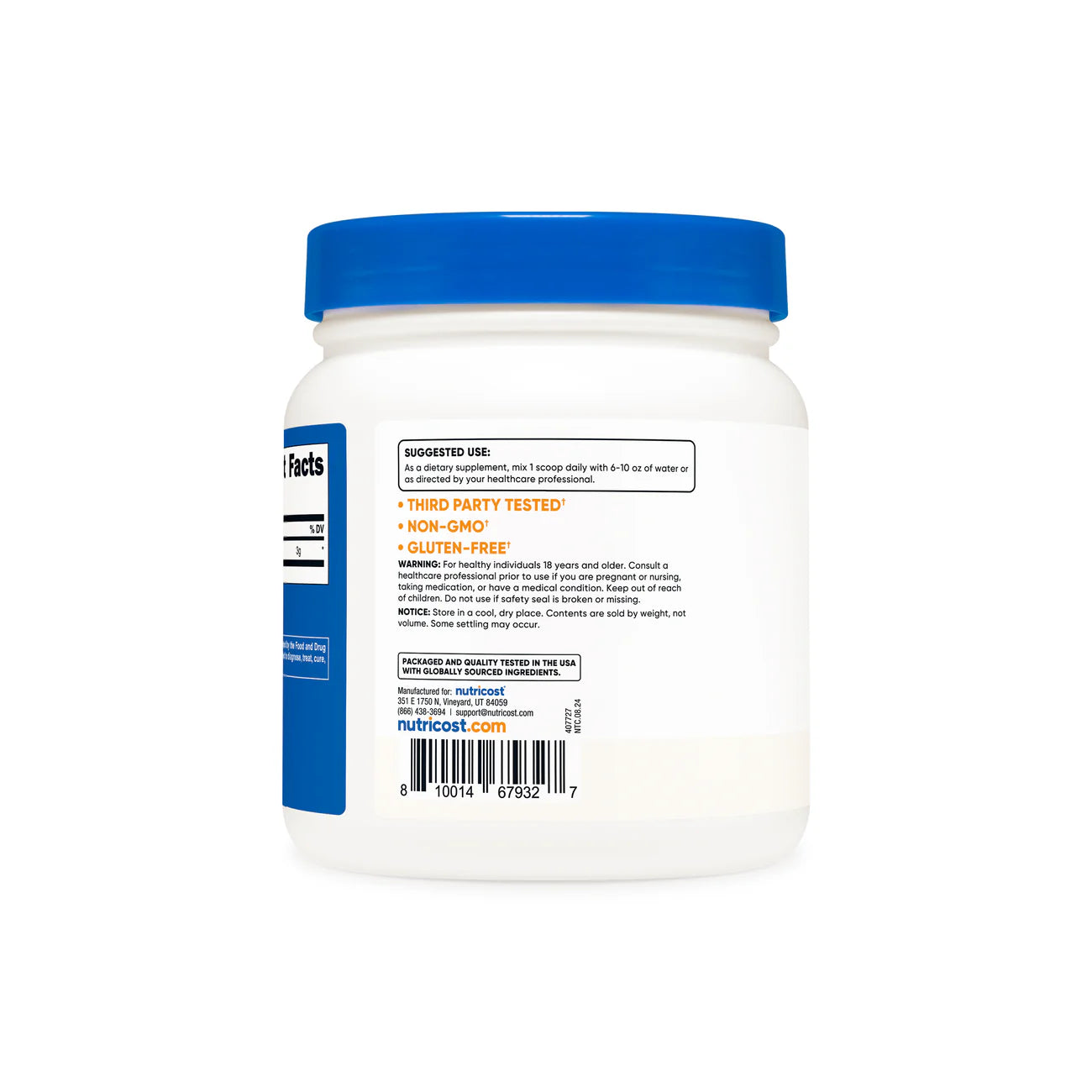 Nutricost L-Citrulline (Base) Power