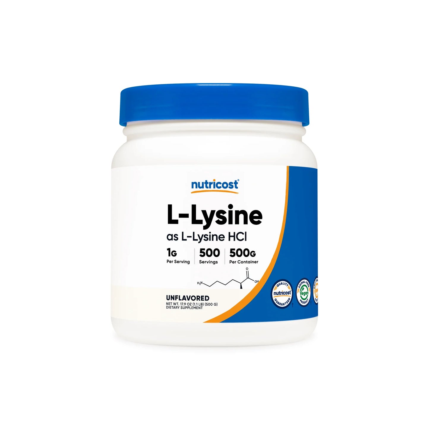 Nutricost L-赖氨酸粉