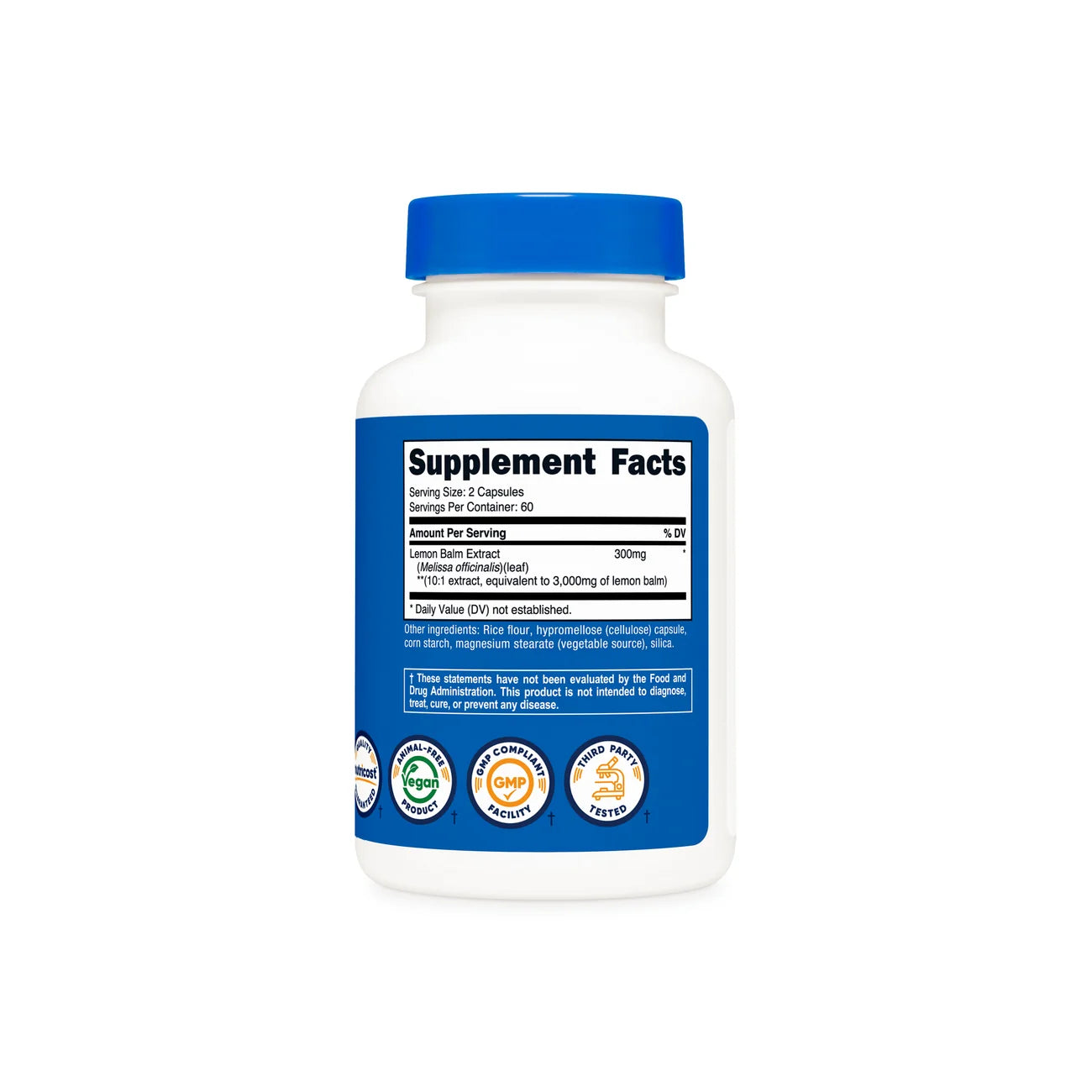 Nutricost Lemon Balm Capsules