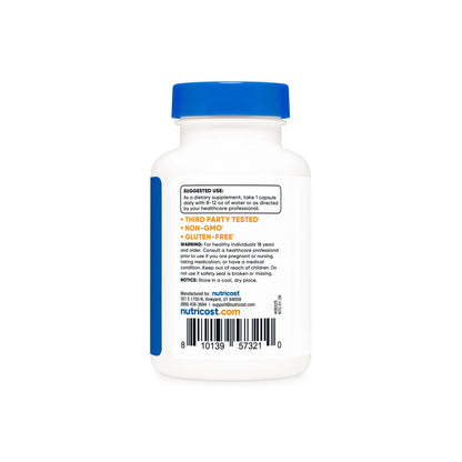Nutricost Lumbrokinase Capsules (120 Capsules)