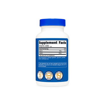 Nutricost Lycopene Softgels (120 Softgels)