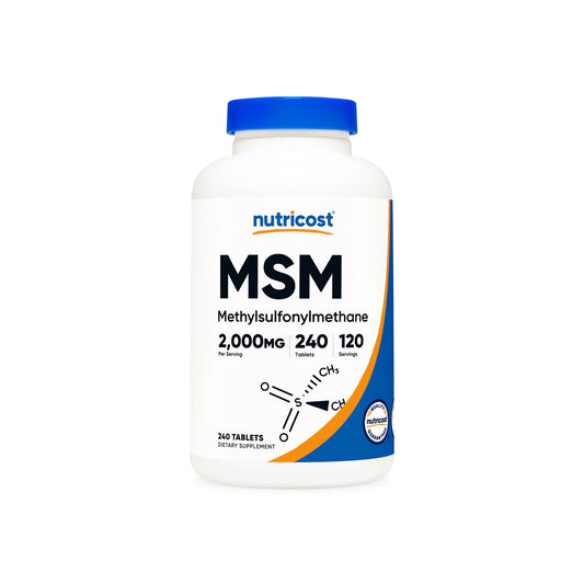 Nutricost MSM Tablets (240 Tablets)