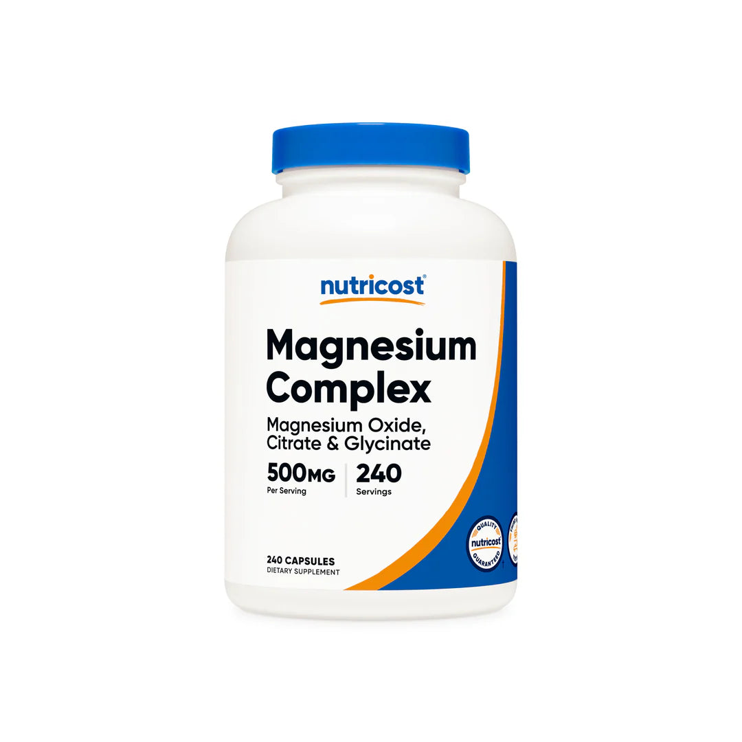 Nutricost Magnesium Complex Capsules (500 MG) (240 Capsules)