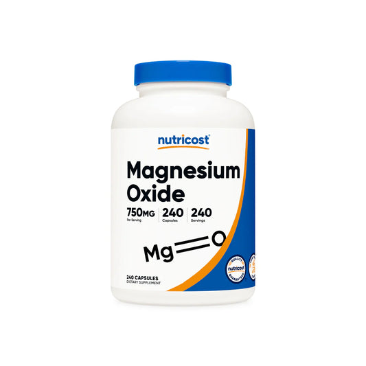 Capsules d'oxyde de magnésium (240 capsules)