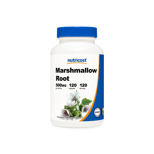 Nutricost Marshmallow Root Capsules (500MG) (120 Capsules)