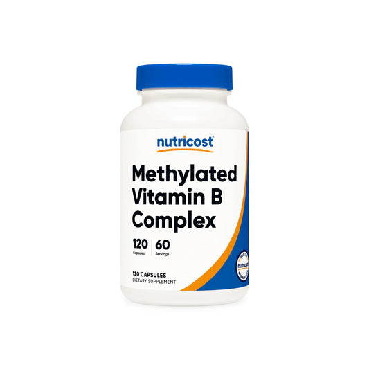 Nutricost Methylated Vitamin B Complex Capsules (120 Capsules)