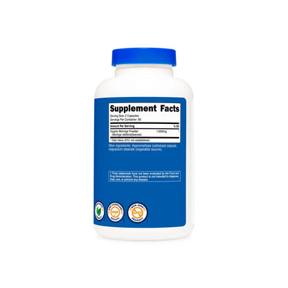 Nutricost 辣木胶囊（180 粒） 