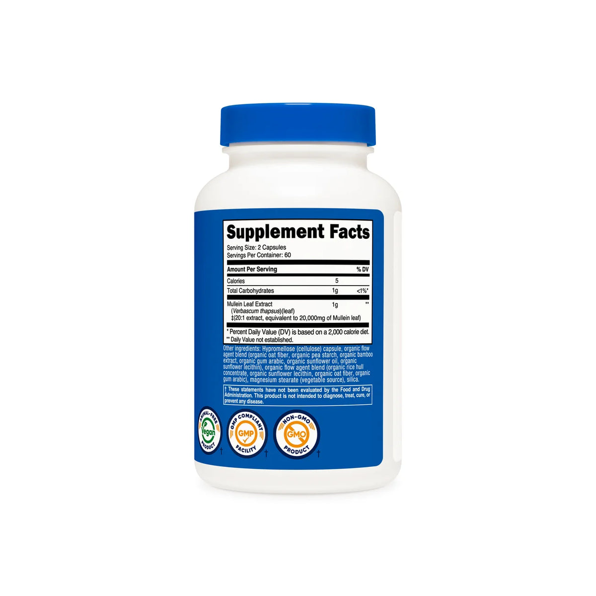 Nutricost Mullein Leaf Extract Capsules