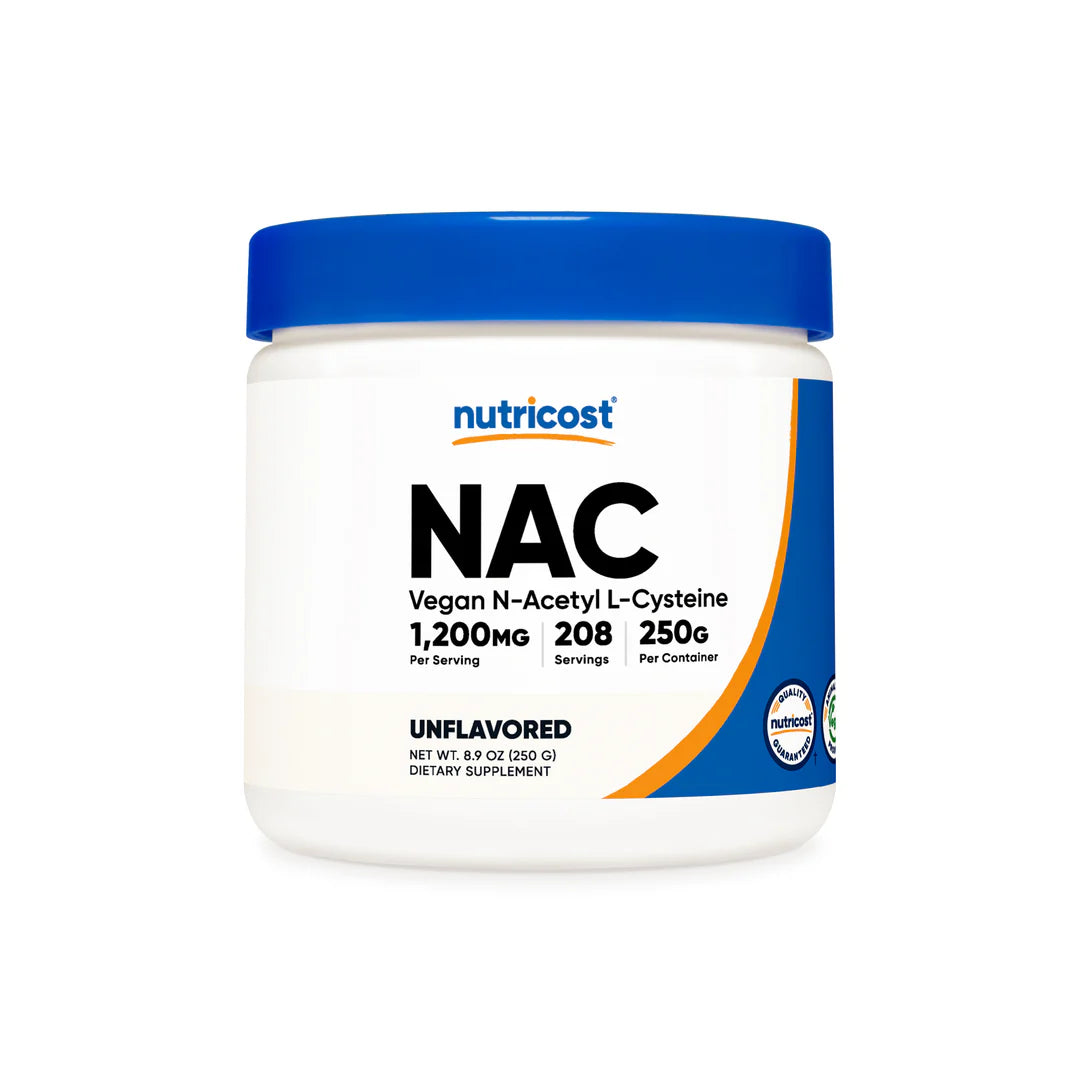 Nutricost N-Acetyl L-Cysteine (NAC) Powder (Vegan)