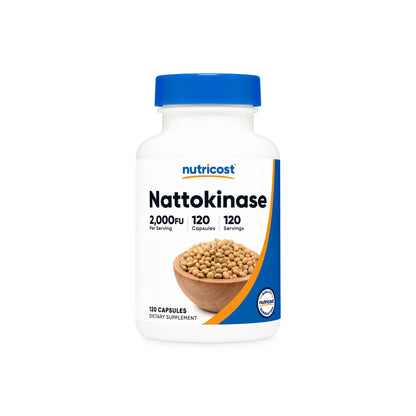 Nutricost Nattokinase 2,000 FU (100 MG) (120 Capsules)