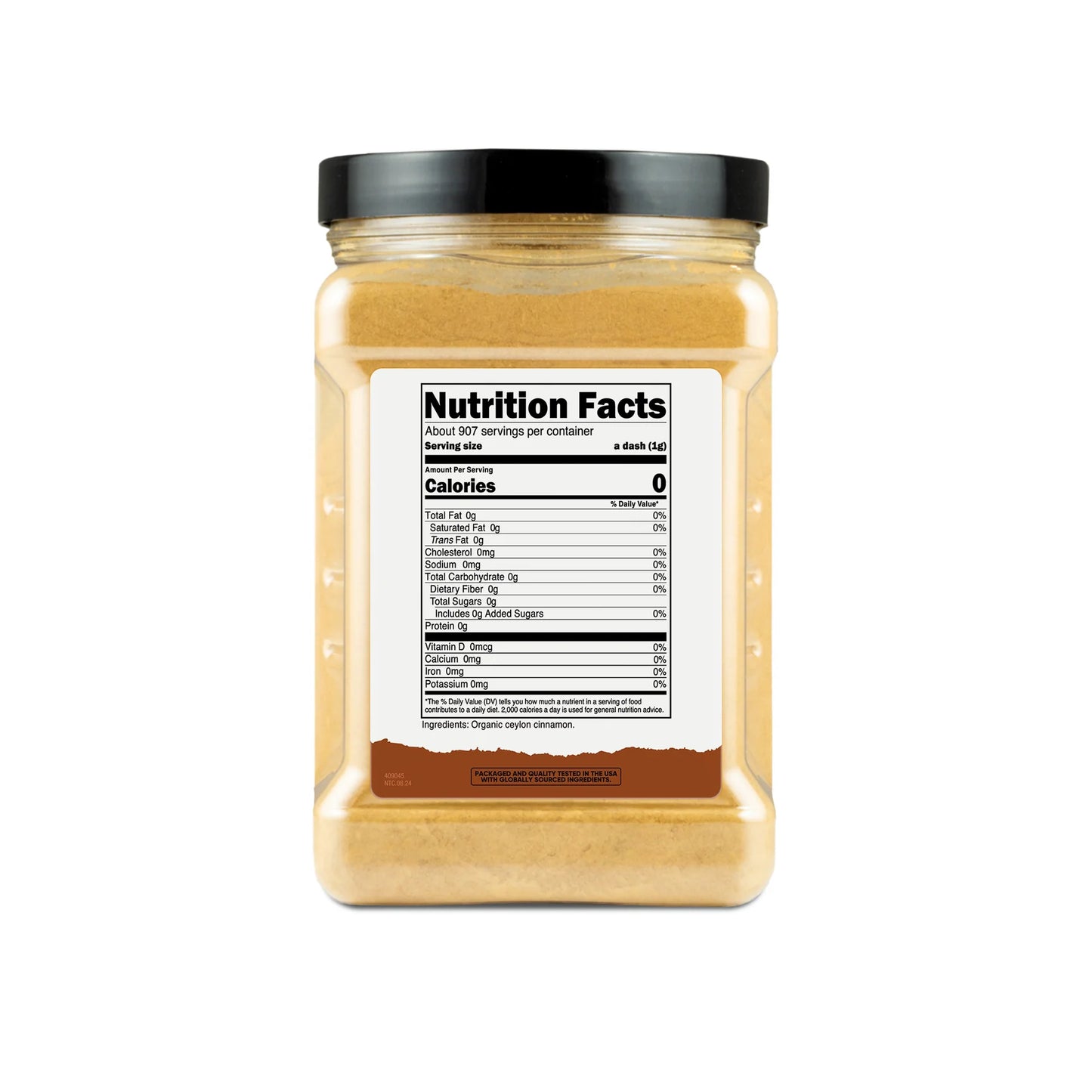 Nutricost Pantry Organic Ceylon Cinnamon (2 LB)