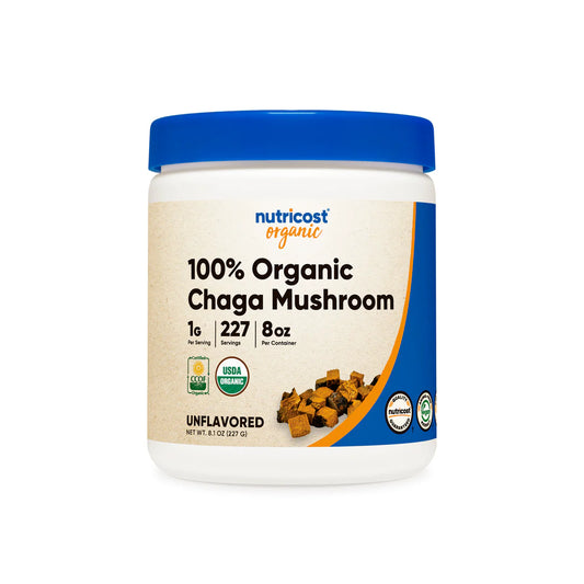 Nutricost Organic Chaga Powder (8 OZ)