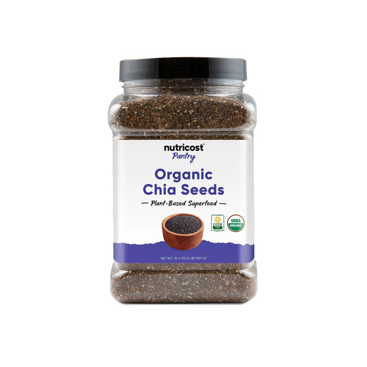Nutricost Pantry Organic Chia Seed (2 LB)