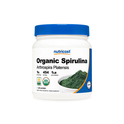 Spirulina-Pulver (biologisch) (1 Pfund)