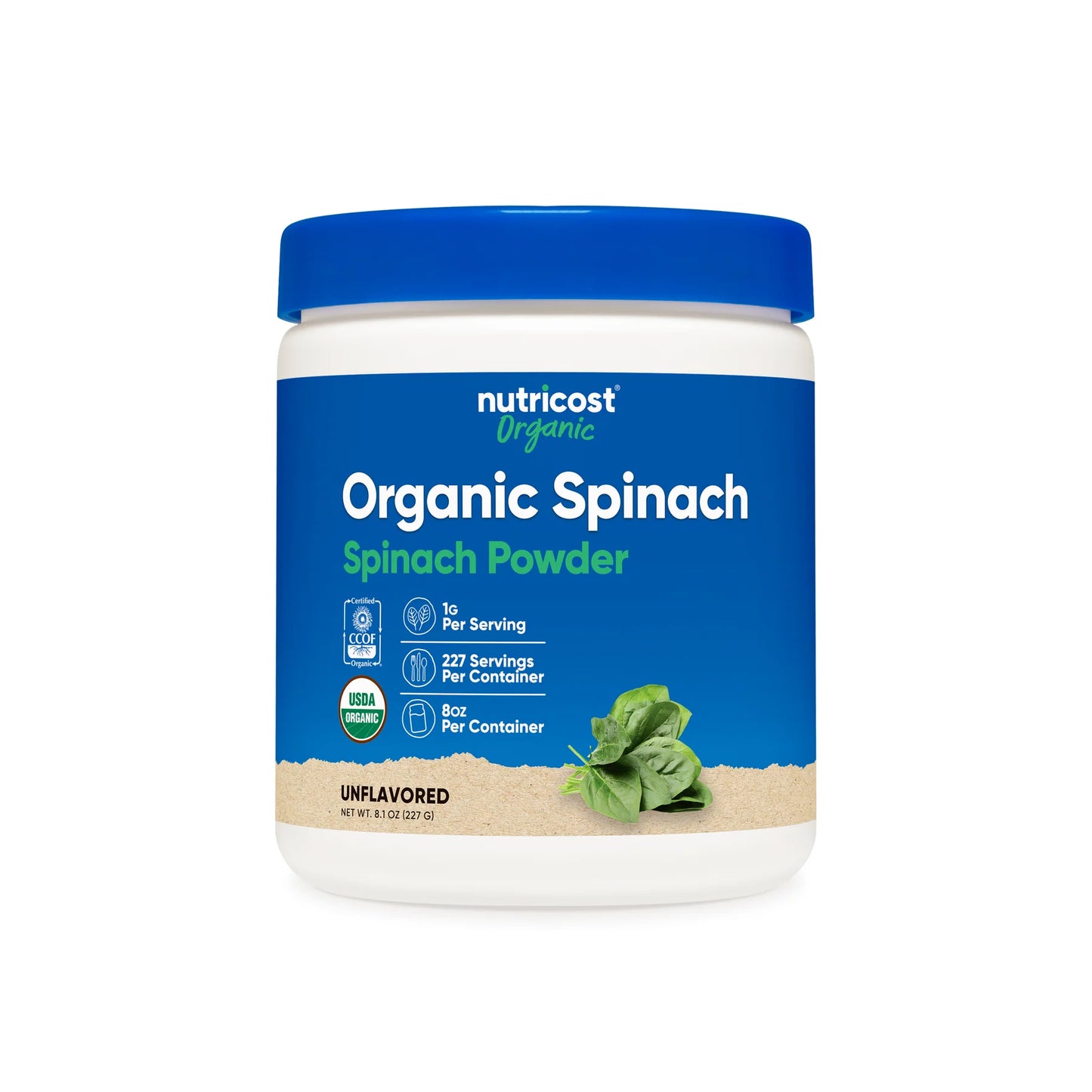 Nutricost Organic Spinach Powder