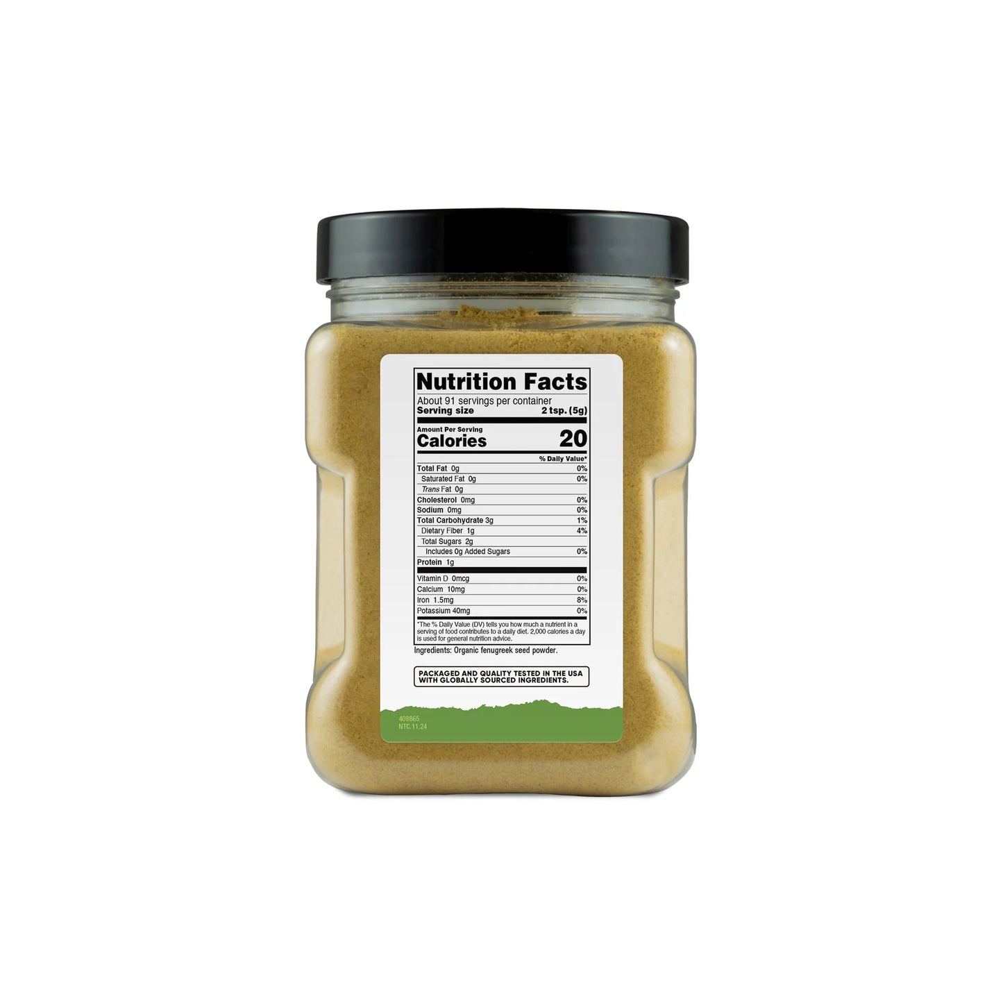 Nutricost Pantry Organic Fenugreek Powder