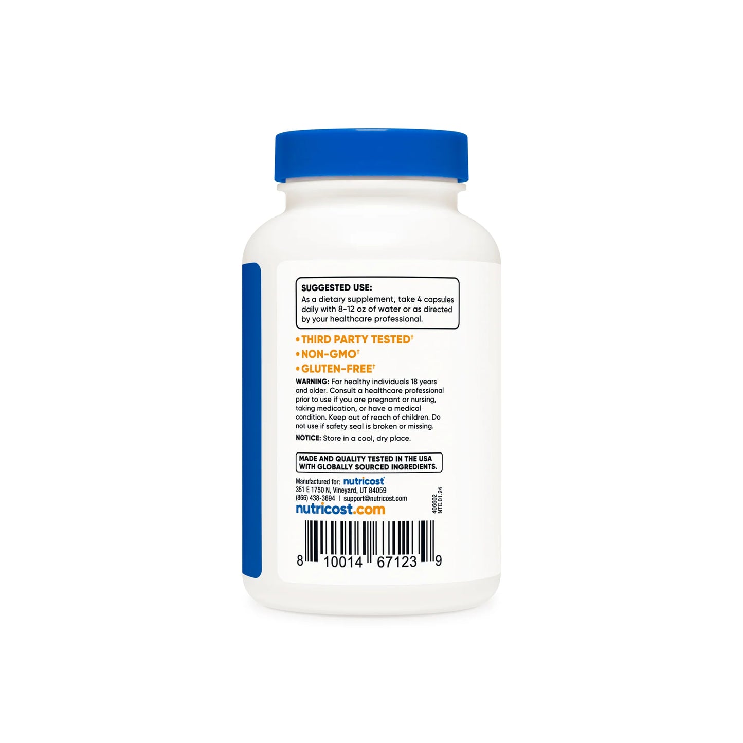 Nutricost Phosphatidylserine Capsules (120 Capsules)