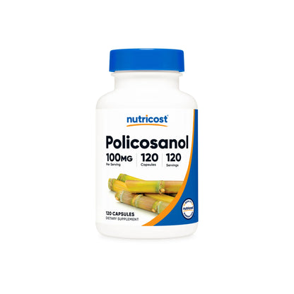 Cápsulas de policosanol Nutricost (120 cápsulas) 