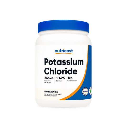 Nutricost Potassium Chloride Powder (1 KG)