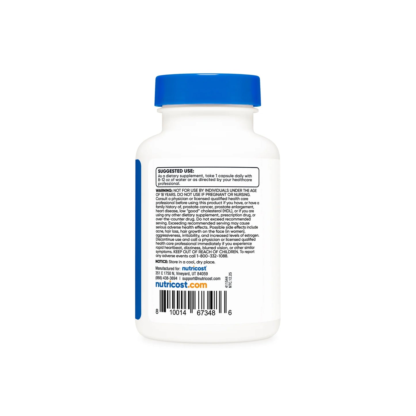 Nutricost Pregnenolone Capsules (120 Capsules)