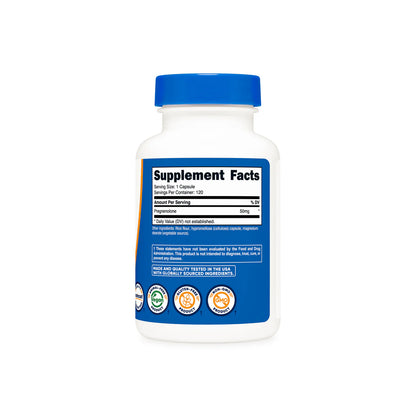 Nutricost Pregnenolone Capsules (120 Capsules)
