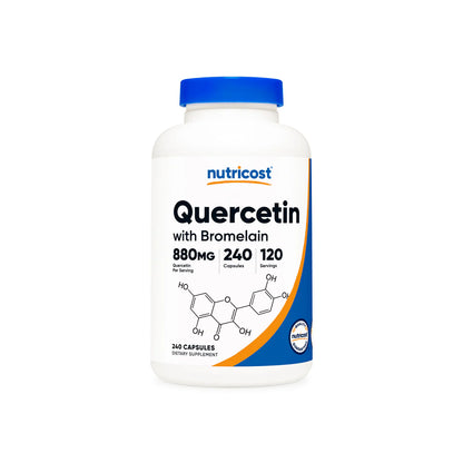 Nutricost Quercetin with Bromelain Capsules