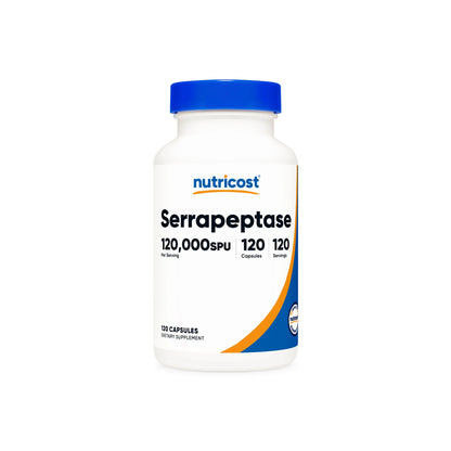 Nutricost Serrapeptase Capsules (120 Capsules)