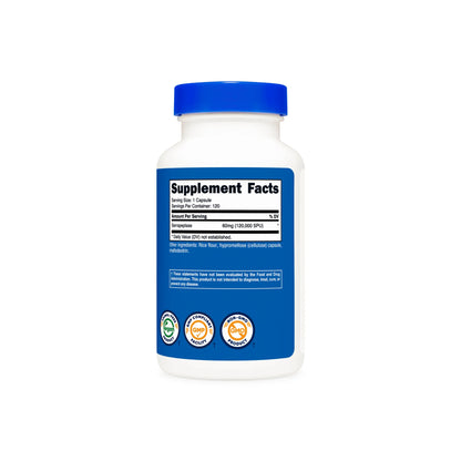 Nutricost Serrapeptase Capsules (120 Capsules)