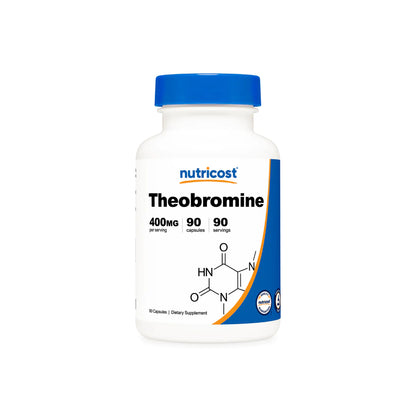 Nutricost Theobromine Capsules (400 MG) (90 Capsules)