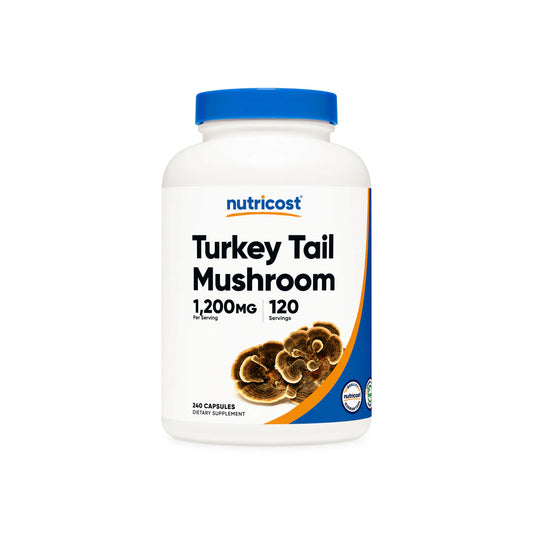 Nutricost Turkey Tail Mushroom Capsules (600 MG)