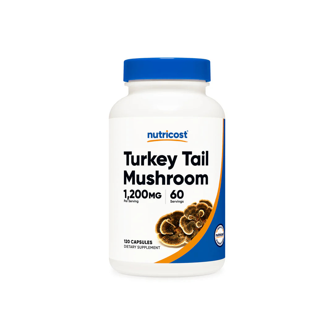 Nutricost Turkey Tail Mushroom Capsules (600 MG)